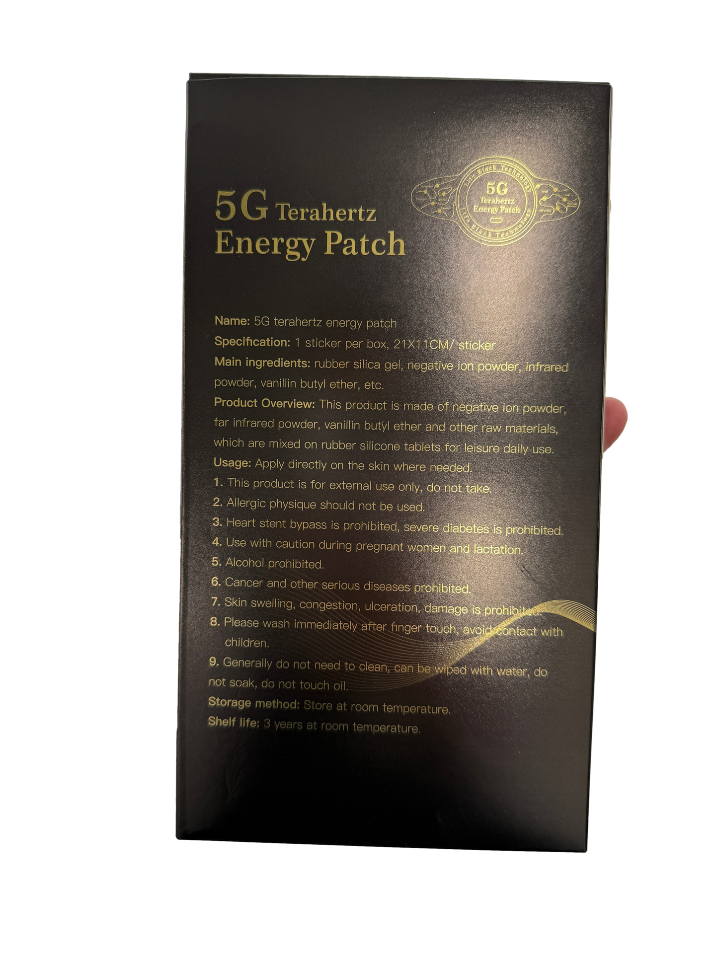 テラヘルツドライヤー用オプション 5G Terahertz Energy Patch