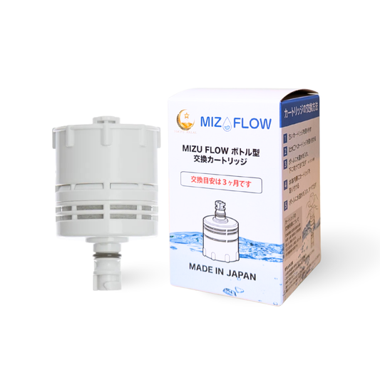 携帯用ボトル型浄水器 ミズフロー/MIZU FLOW 活性炭交換カートリッジ(約3か月毎に交換)