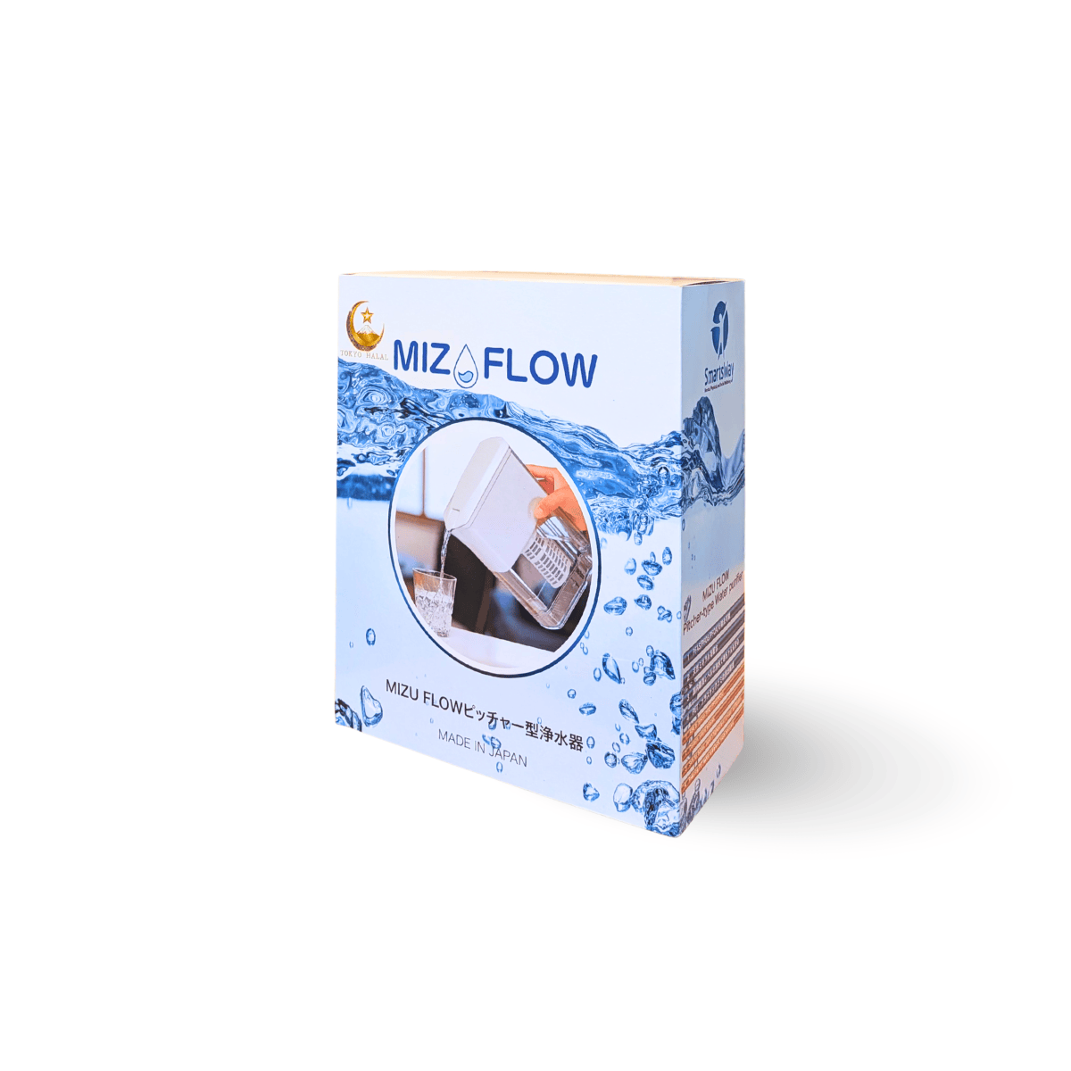 ピッチャー型浄水器　ミズフロー／Mizu Flow　本体（カートリッジ含む）