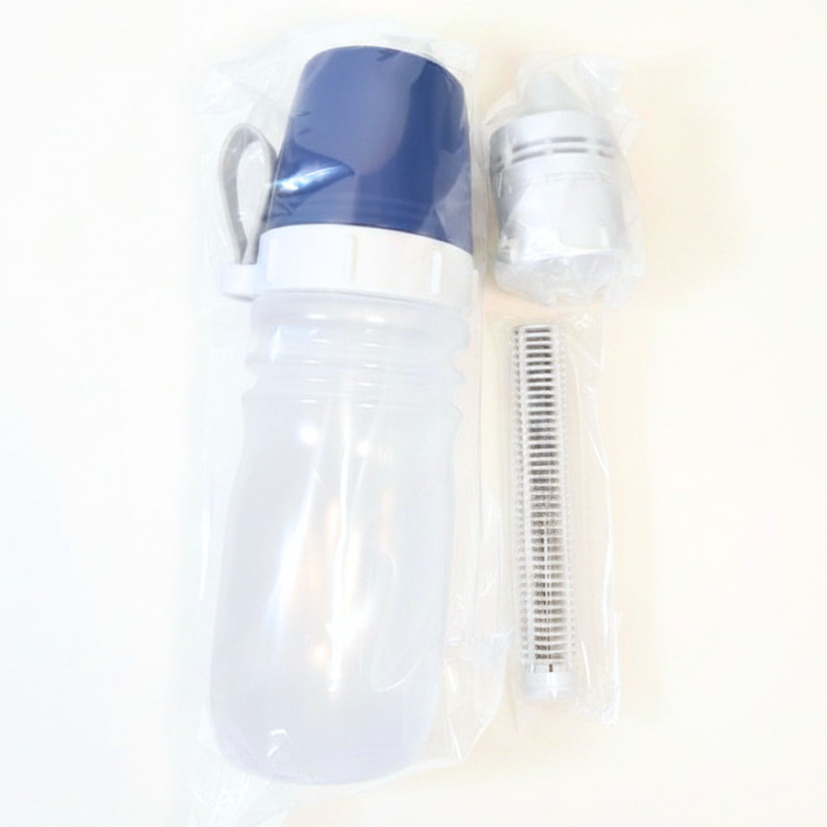 携帯用ボトル型浄水器　ミズフロー／MIZU FLOW　本体（カートリッジ含む）